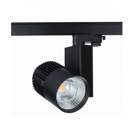 LED 3-Fase Railspot 30w | Zwart | 5JR Garantie