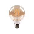 LED Filament lamp 6W | G80 | 3-step Dimbaar | E27 | 2700K - Warm wit | Uit foto