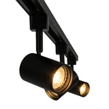 LED 1-fase Railspot | Zwart | GU10 fitting - 3 stuks