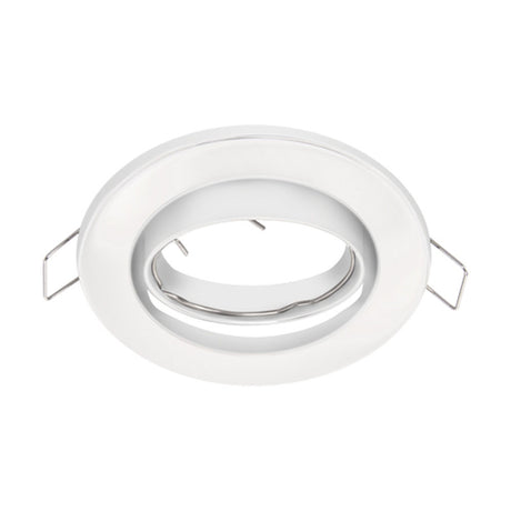 LED witte inbouwspot 63mm kantelbaar gu10 - zonder spot