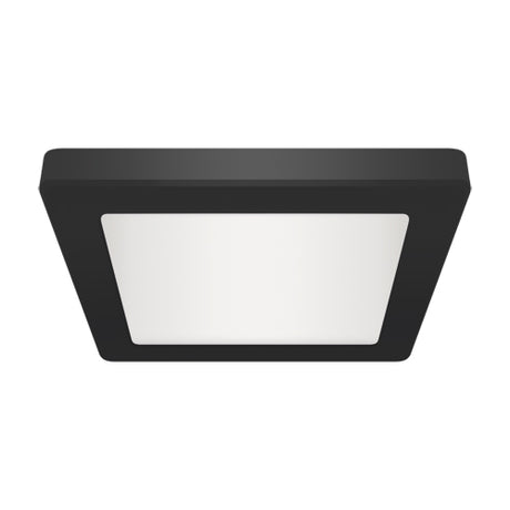 LED opbouw downlight vierkant| 18W | Zwart | 217mm | CCT - 3 lichtkleuren