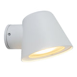 LED Buiten Wandlamp | GU10 fitting | IP43 | Wit - met warm wit licht