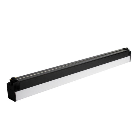 LED 1-fase railarmatuur 60 cm 24 Watt 400K naturel wit - armatuur liggend