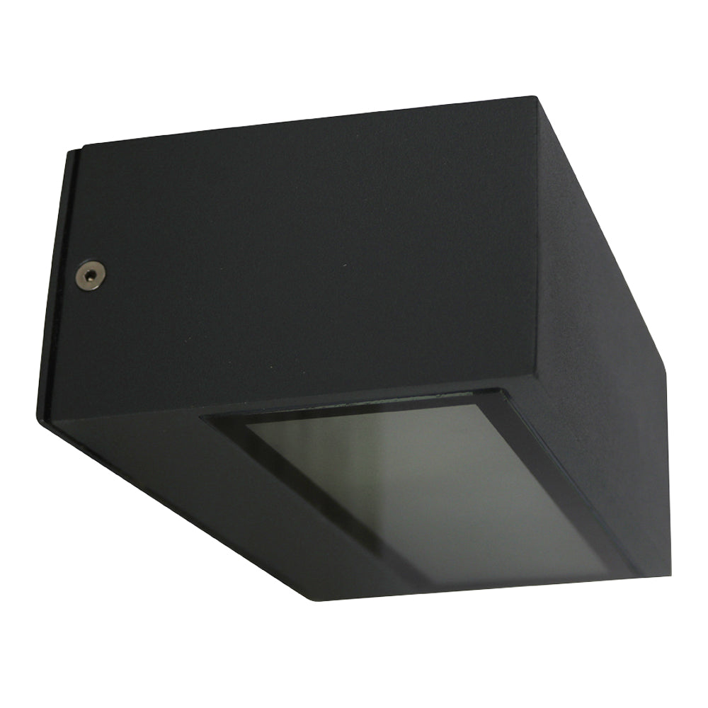 LED Moderne Buiten Wandlamp | G9 | IP44 | Antraciet | Uit foto 1