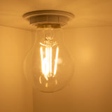 LED Filament lamp 8W A60 E27 Dimbaar | 2700K - Warm wit - lamp uit - sfeerfoto