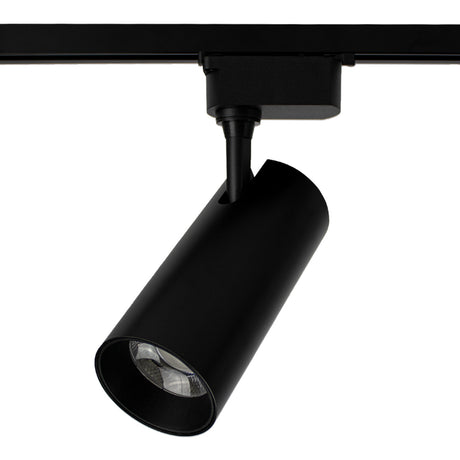 LED 1-fase Railspot | 30W | 4000K | Zwart | Piko - vooraanzicht