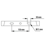 RGB+W controller 12-24V inclusief afstandsbediening