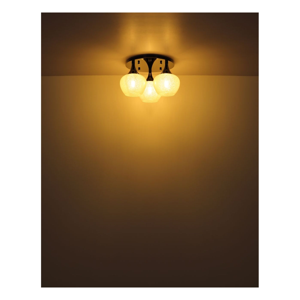 Plafondlamp MAXY ø45CM  E27 3-Lichts Helder