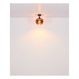 Plafondlamp MAXY ø24CM  E27  1-Lichts Koper