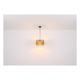 Plafondlamp GINA ø35CM  E27 Zwart 1-Lichts