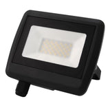 LED Bouwlamp - Floodlight 30 Watt | 4500K - Naturel wit | Voorkant schuin