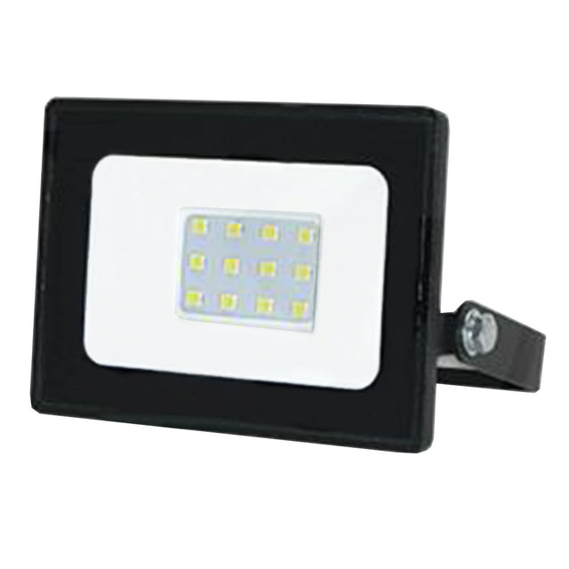 LED Bouwlamp - Floodlight 10 Watt | 4000K - Naturel wit | Voorkant