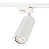 LED 1-fase Railspot met GU10 fitting | Wit | Uit foto vooraanzicht