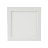 LED opbouw downlight vierkant - 18W - 227x227mm - CCT - 3 lichtkleuren-vooraanzicht