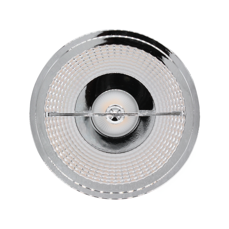 LED AR111 Spot | GU10 | 45° | 12W | ZWART | Voor perspectief