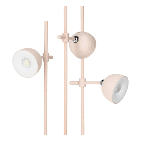 LED Orbi 2,5W 4in1 Schreibtischlampe magnetisch Pink - CCT Lichtfarbe einstellbar | inkl. Klemme, Deckenbefestigung, Schnur