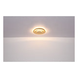 Plafondlamp HEDA ø49CM 40 Watt Goud 1-Lichts