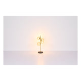 Plafondlamp RIHA 3.50 Watt G9 Matt zwart - 3 Lichts Amber