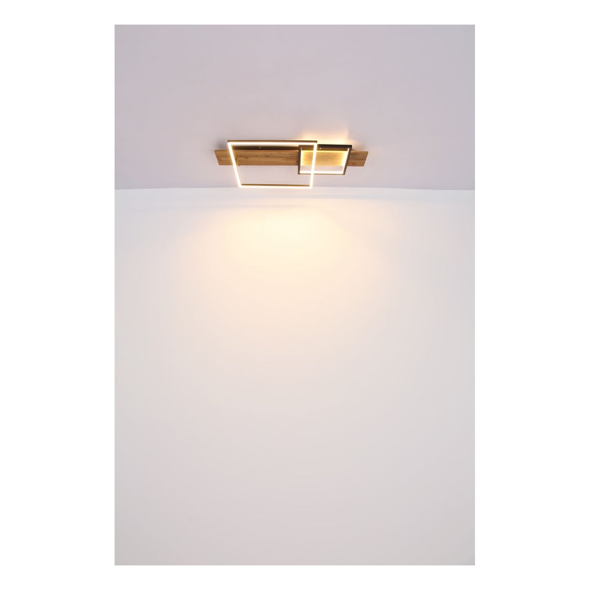 Plafondlamp VANNI 32 Watt Matt zwart 1-Lichts