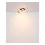 Plafondlamp SAPENA 20 Watt  Matt zwart 1-Lichts Helder