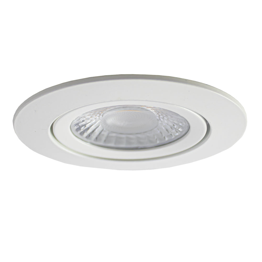 LED ondiepe Inbouwspot Wit MIRAN | 6W | Dimbaar | 68mm | IP65 Waterdicht | CCT | Uit foto