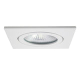 LED Dimbare inbouw spot 6W | Vierkant | Ø75mm | Wit | 2700K warm wit | Uit foto