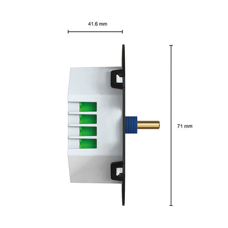 Universeller LED-Dimmer 0,3-500W | Phasenschneiden und Schneiden