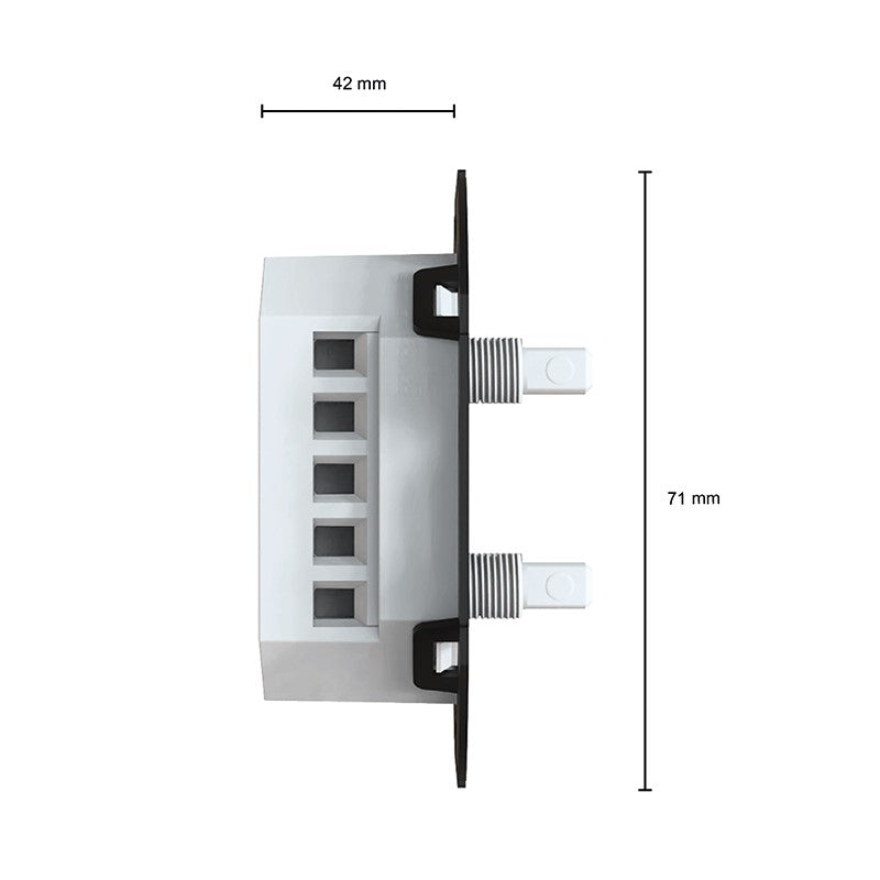 Universeller LED-Duo-Dimmer | 2x200W | Phasenschneiden und Schneiden