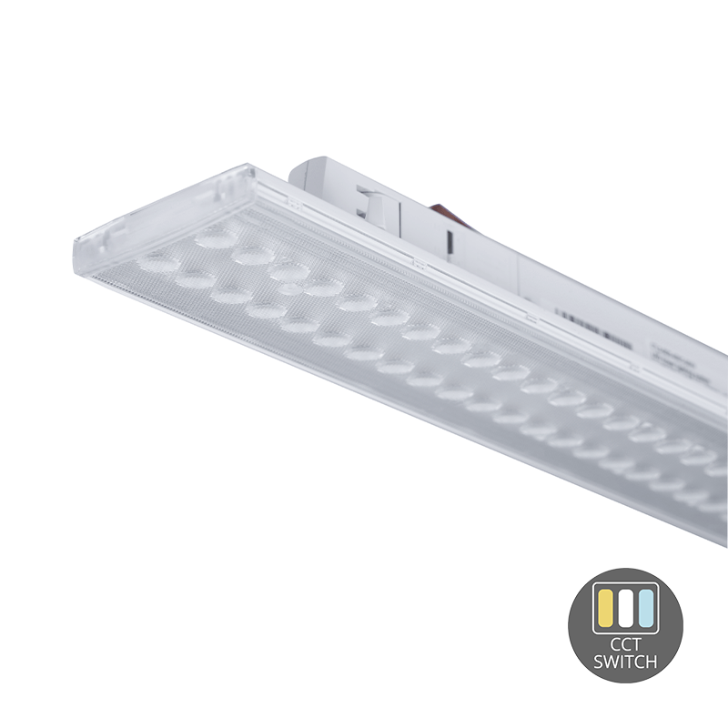 LED 3-fase Railarmatuur | Wit | Wattage switch | CCT | 60 cm | Uit foto