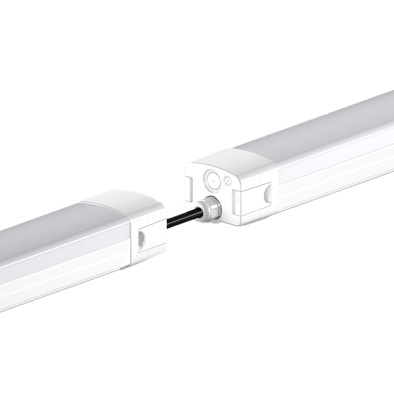 LED Batten | TRI-PROOF | LYNN | MICROWAVE SENSOR | 36-45-53-62W | CCT SWITCH | Koppelbaar