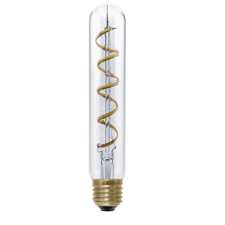 LED Spiraal tube lamp 4W - Tubular - Dimbaar - 2200K - Extra warm wit - vooraanzicht