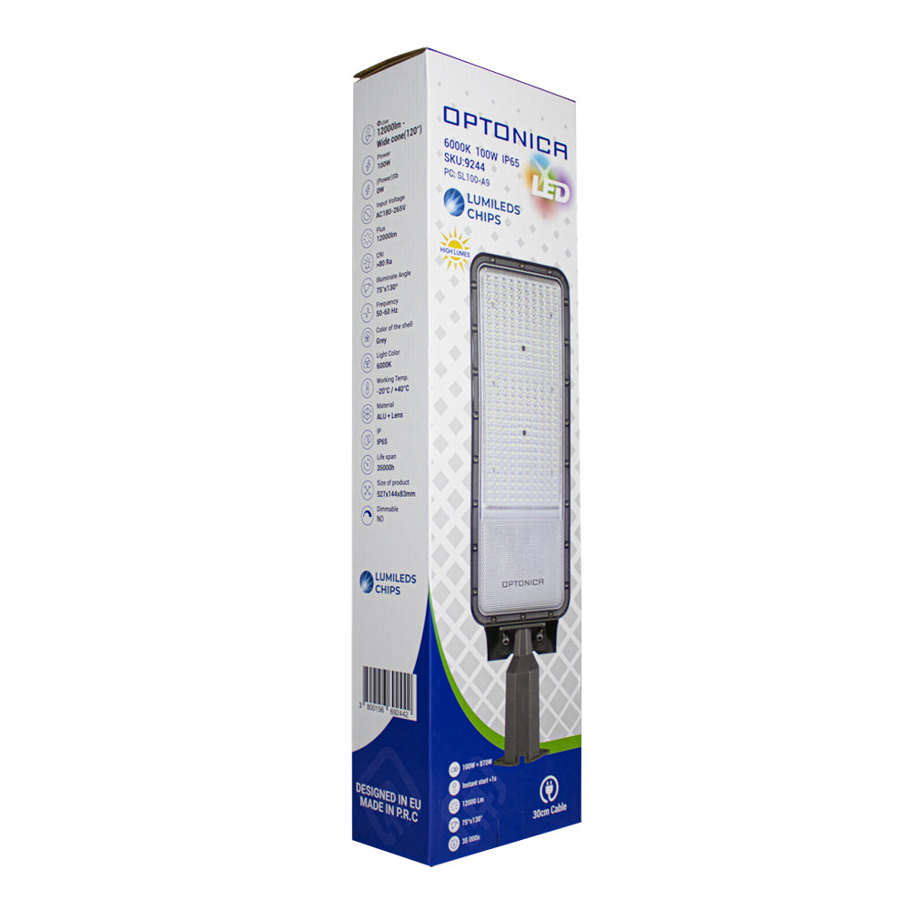 LED Straatlamp KORA | 100W | IP65 | 120lm/w