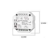 Bündel | LED-Veranda-Einbaustrahler | Ø31mm | 1,5W | Dimmbar - Silber | 10 Stück