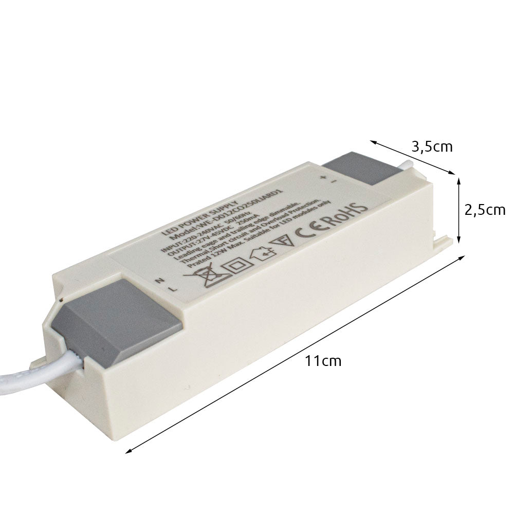 AR111 spot led - driver - dimbaar - afmetingen