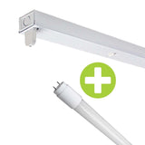 Komplettset | LED-TL-Leuchte 60 cm (einzeln) | inkl. 1x LED-Leuchtstoffröhre 9W