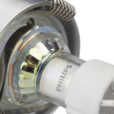 PHILIPS LED-Einbaustrahler rund | 70mm | Silber | 4W | Dimmbar