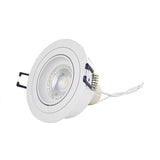 Zigbee smart Einbaustrahler Weiß 4,7W | Rund | 80mm | HUE-kompatibel | RGB-CCT