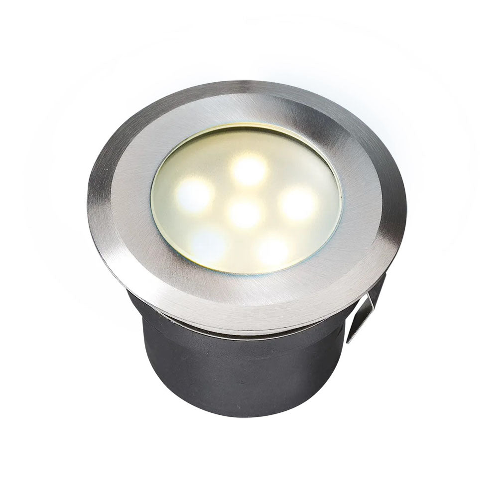 Grondspot buiten LED 1 Watt warm wit - onderdelen