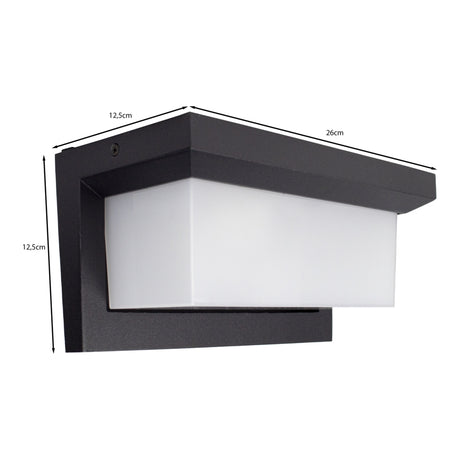 wandlamp-zwart-waterdicht-fittingE27-voorkant-inclusiefmaten