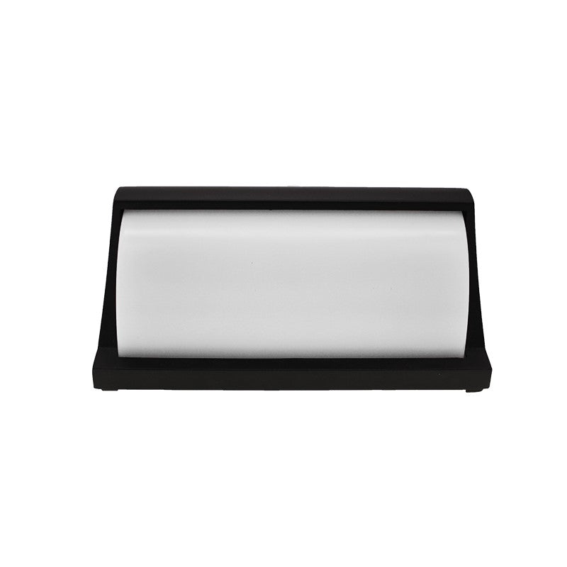 LED Bulkhead Wandleuchte | 12W Lichtquelle | Schwarz | Wasserdicht