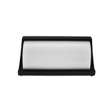 LED Bulkhead Wandleuchte | 12W Lichtquelle | Schwarz | Wasserdicht