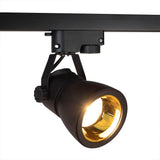 LED 1-fase railspot met GU10 fitting | Goud | Zwart