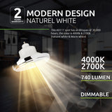 LED AR111 spot - dimbaar - wit - GU10 fitting - 2700K en 4000K