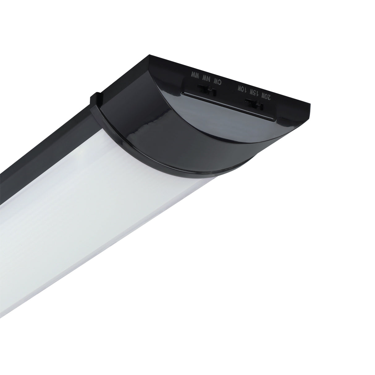 LED Batten TL armatuur 60CM 10-15-20W - CCT - Lichtkleur - LOTUS - Zwart - CCT instelbaar