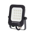 LED Bouwlamp - Floodlight - Basic serie - 10 Watt - Zwart - Vooraanzicht