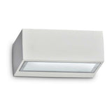 LED Buiten Wandlamp G9 IP44 Wit - vooraanzicht wandlamp