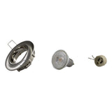 LED-Dimbare-Inbouw-spot-55W-RVS-zonder-klemveer-kantelbaar-silver-onderdelen-