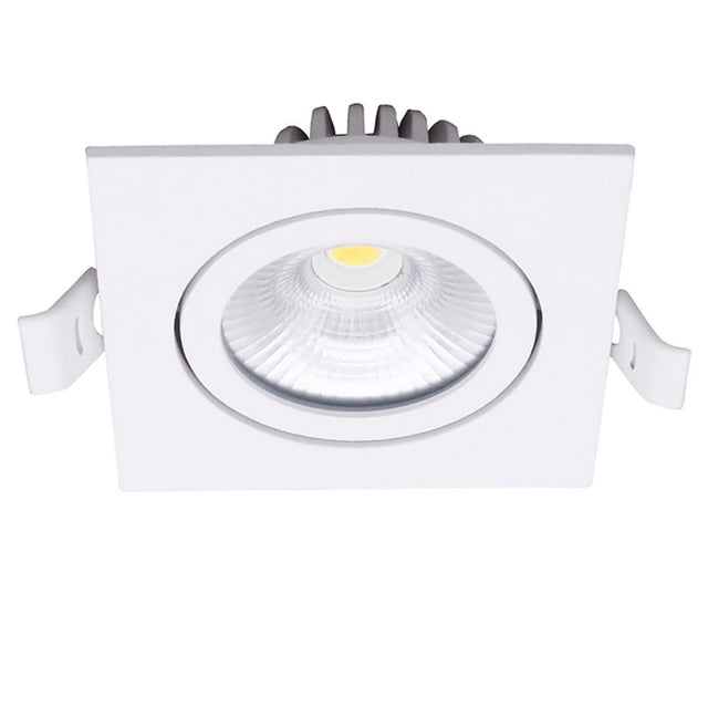 LED Dimbare inbouw spot 6W-Ø75mm-Wit-2700K warm wit