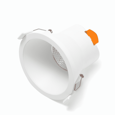 LED INBOUWSPOT 6W DIM WIT - spot liggend