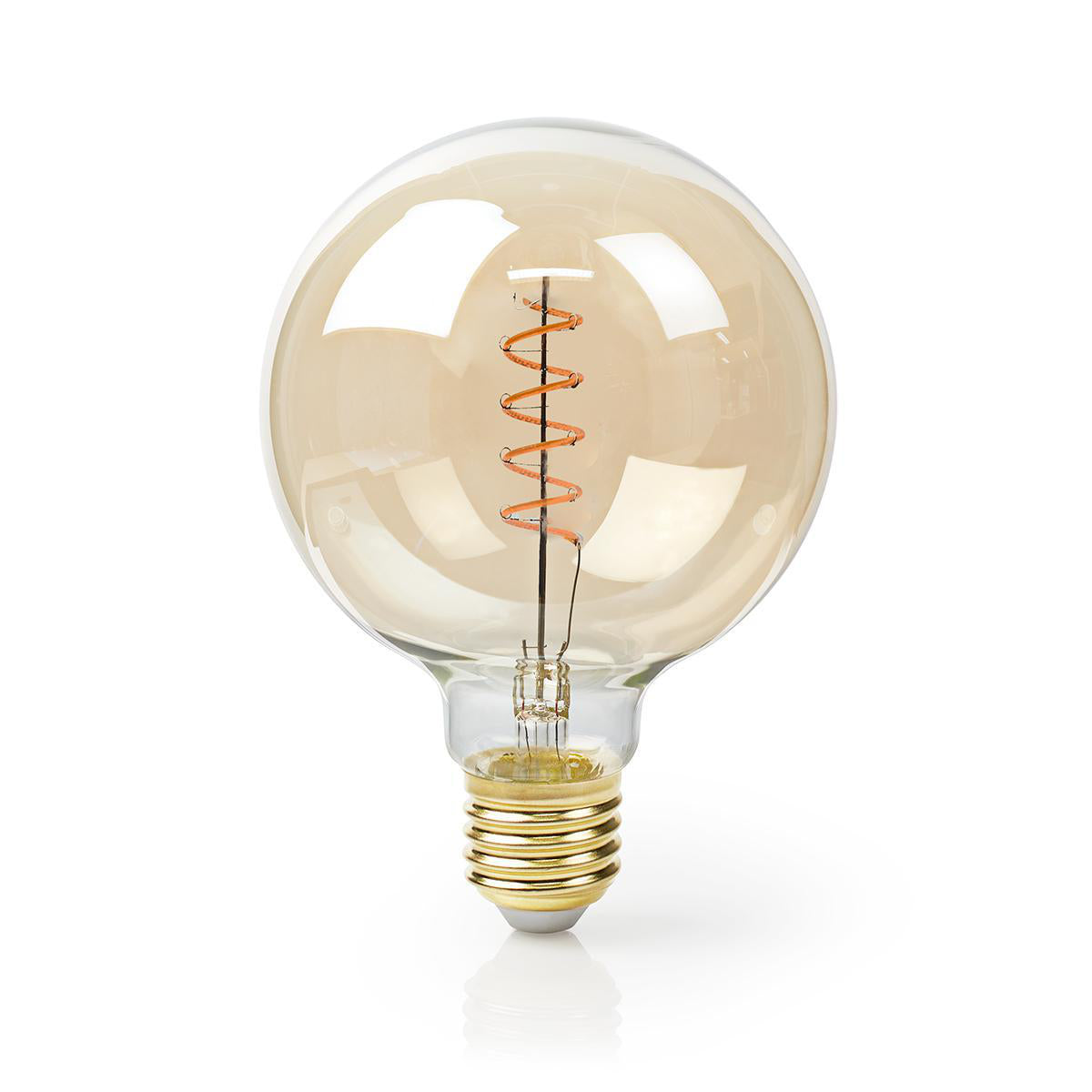 LED Filament lamp 125mm - dimbaar - 2000K extra warm wit - vooraanzicht